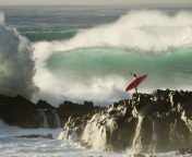 Das Extreme Surfing Wallpaper 176x144