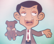 Screenshot №1 pro téma Mr Bean Drawing 176x144