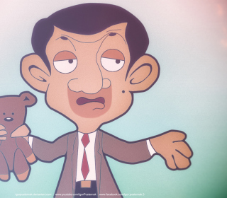 Mr Bean Drawing - Obrázkek zdarma pro iPad mini 2