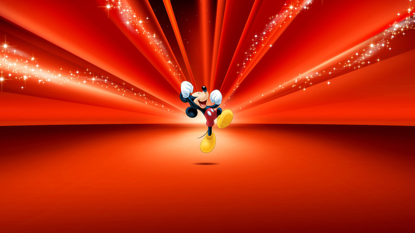 Обои Mickey 1366x768