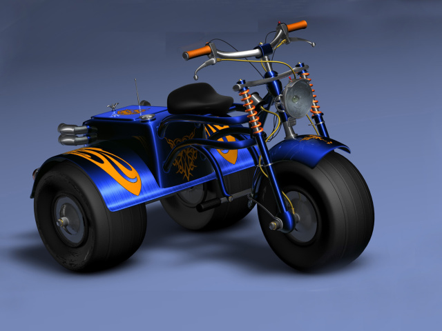 Обои Tricycle 640x480