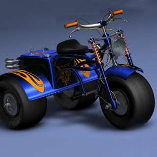 Tricycle Background for iPad 2