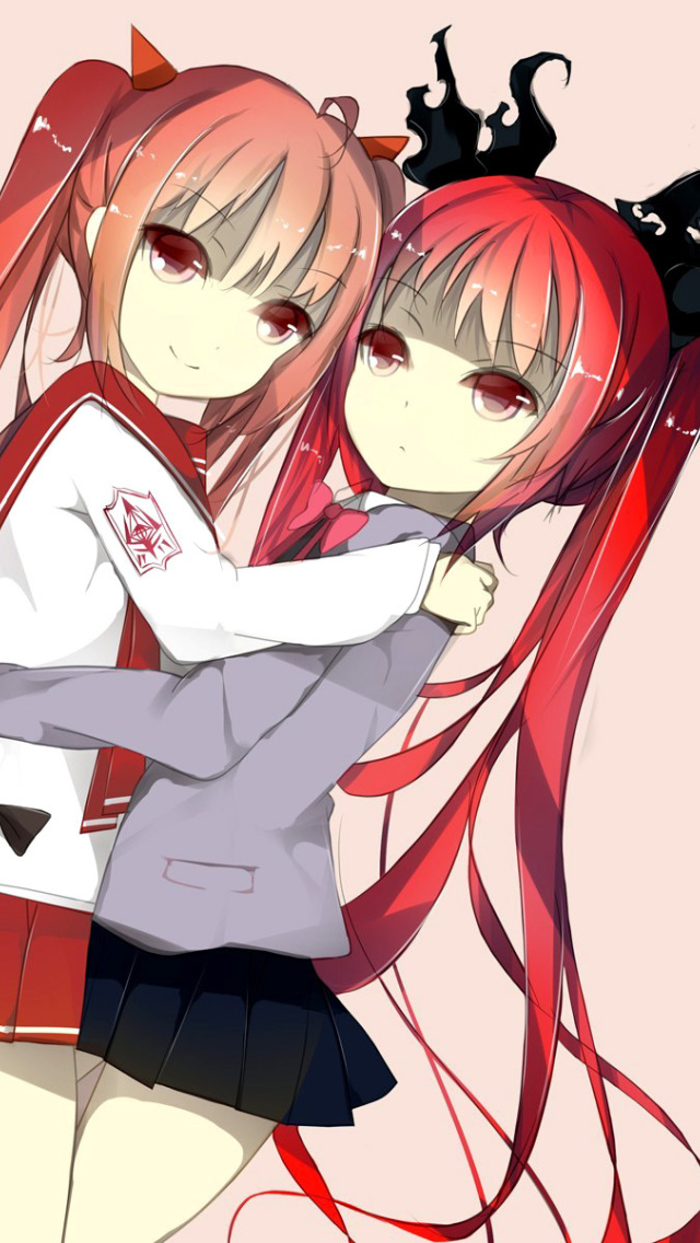 Kuuko Nyaruko Crawling with Love and Kanzaki H Aria screenshot #1 640x1136