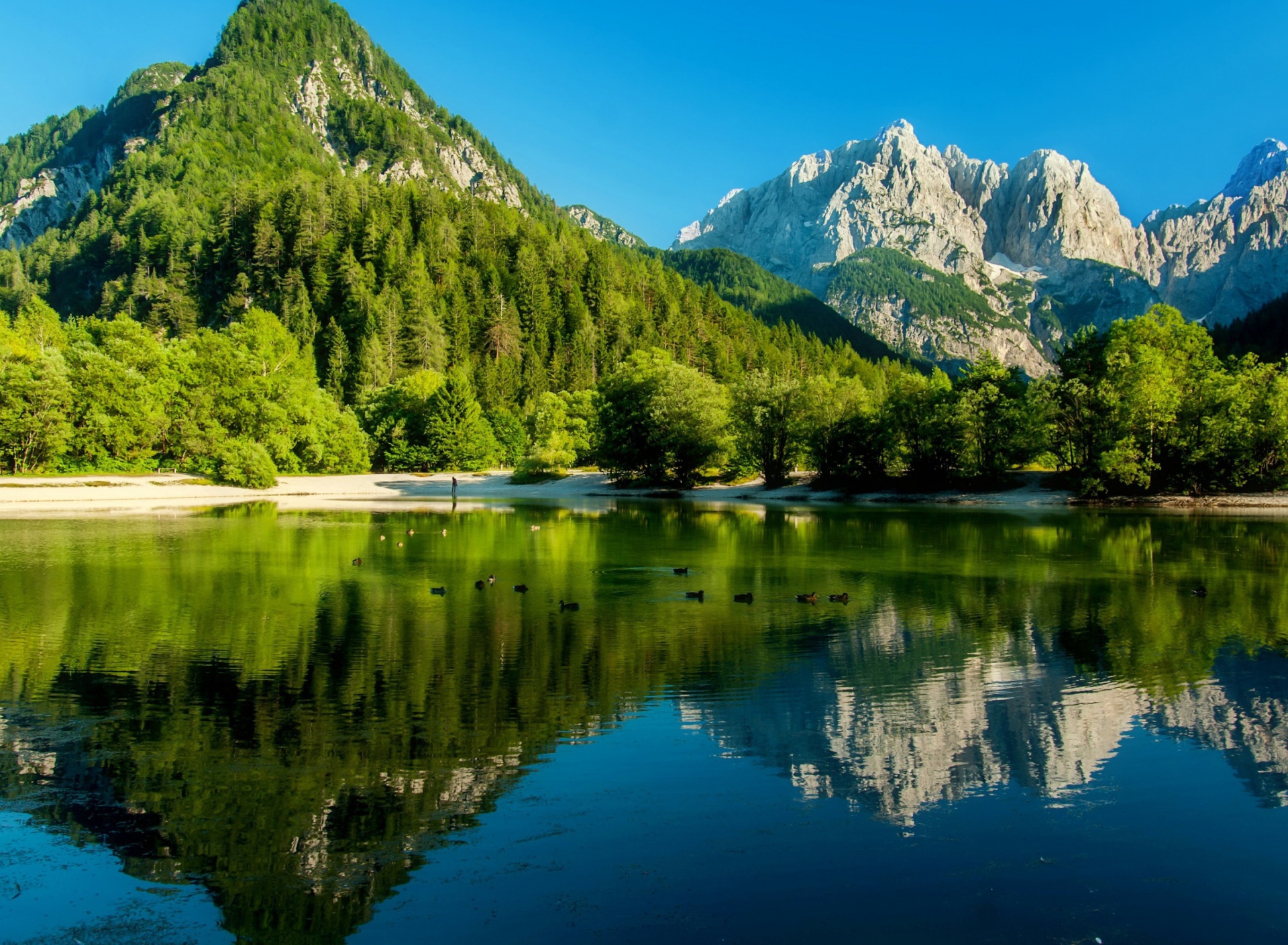 Sfondi Lake Jasna, Slovenia 1920x1408
