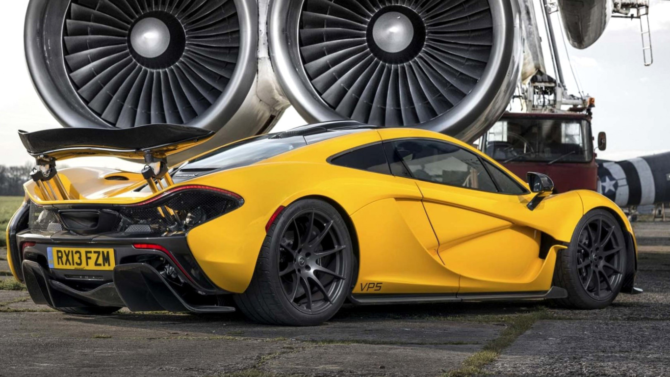 Screenshot №1 pro téma Mclaren P1 1366x768