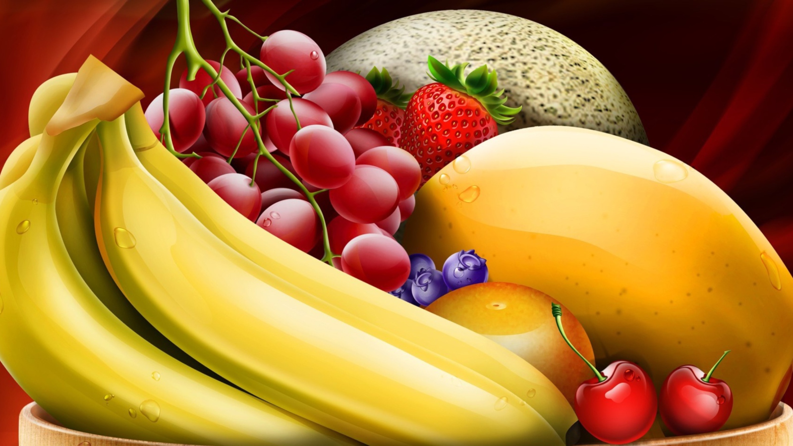 Screenshot №1 pro téma Fruits And Berries 1600x900