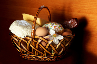 Easter Basket - Obrázkek zdarma pro 720x320