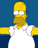 Screenshot №1 pro téma Homer Simpson 128x160