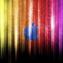 Screenshot №1 pro téma Sparkling Apple Logo 208x208