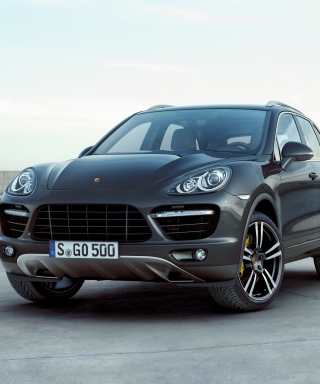 Porsche Cayenne Turbo - Obrázkek zdarma pro 360x640