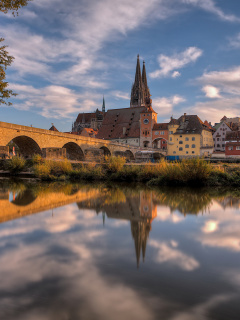 Fondo de pantalla Regensburg 240x320