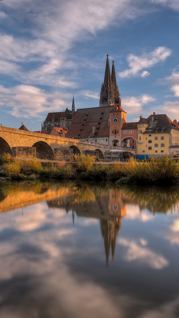 Fondo de pantalla Regensburg 360x640
