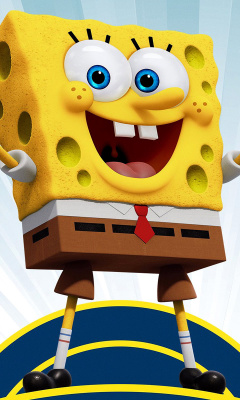 Fondo de pantalla SpongeBob SquarePants 240x400