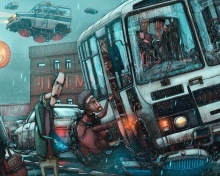 Sfondi Dystopia society 220x176