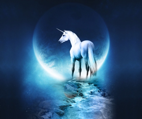 Fondo de pantalla Last Unicorn 480x400