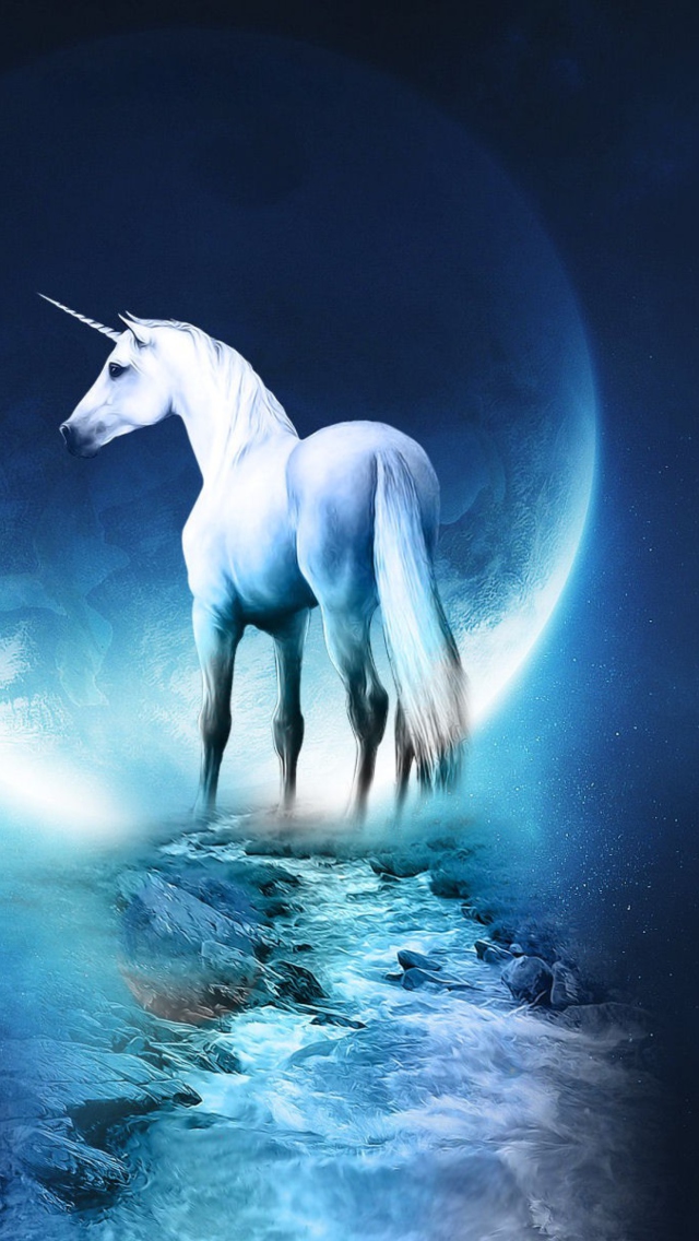 Fondo de pantalla Last Unicorn 640x1136