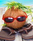 Funny Coconut screenshot #1 128x160