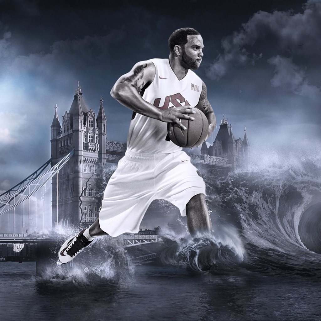 Deron Williams, Basketball, Olympics, London wallpaper 1024x1024