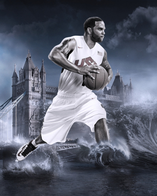 Deron Williams, Basketball, Olympics, London - Obrázkek zdarma pro 132x176