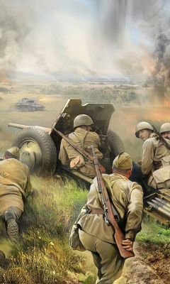 World War II Barbarossa 1941 wallpaper 240x400