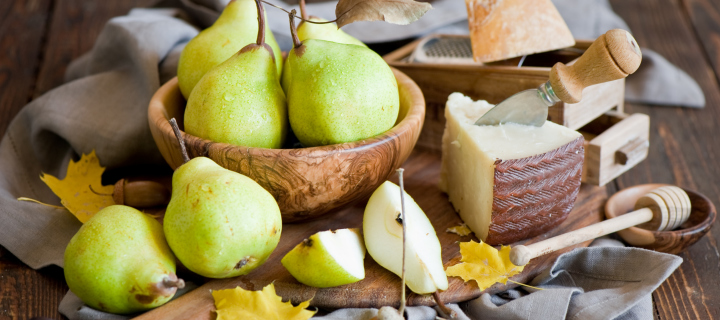Pears And Cheese wallpaper 720x320