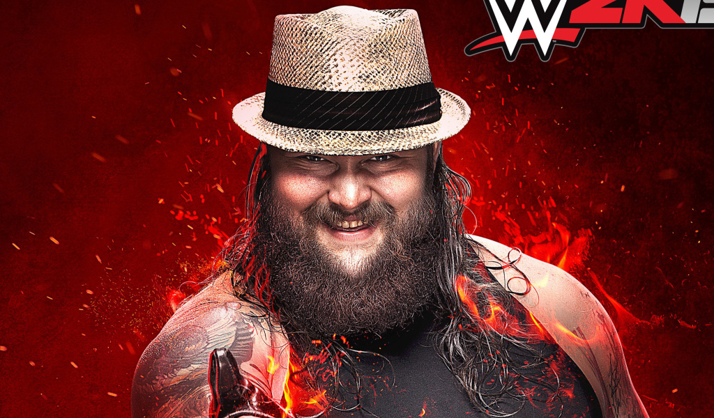 WWE 2K15 Bray Wyatt wallpaper 1024x600