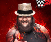 Das WWE 2K15 Bray Wyatt Wallpaper 176x144