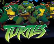 Обои Turtles Forever 176x144