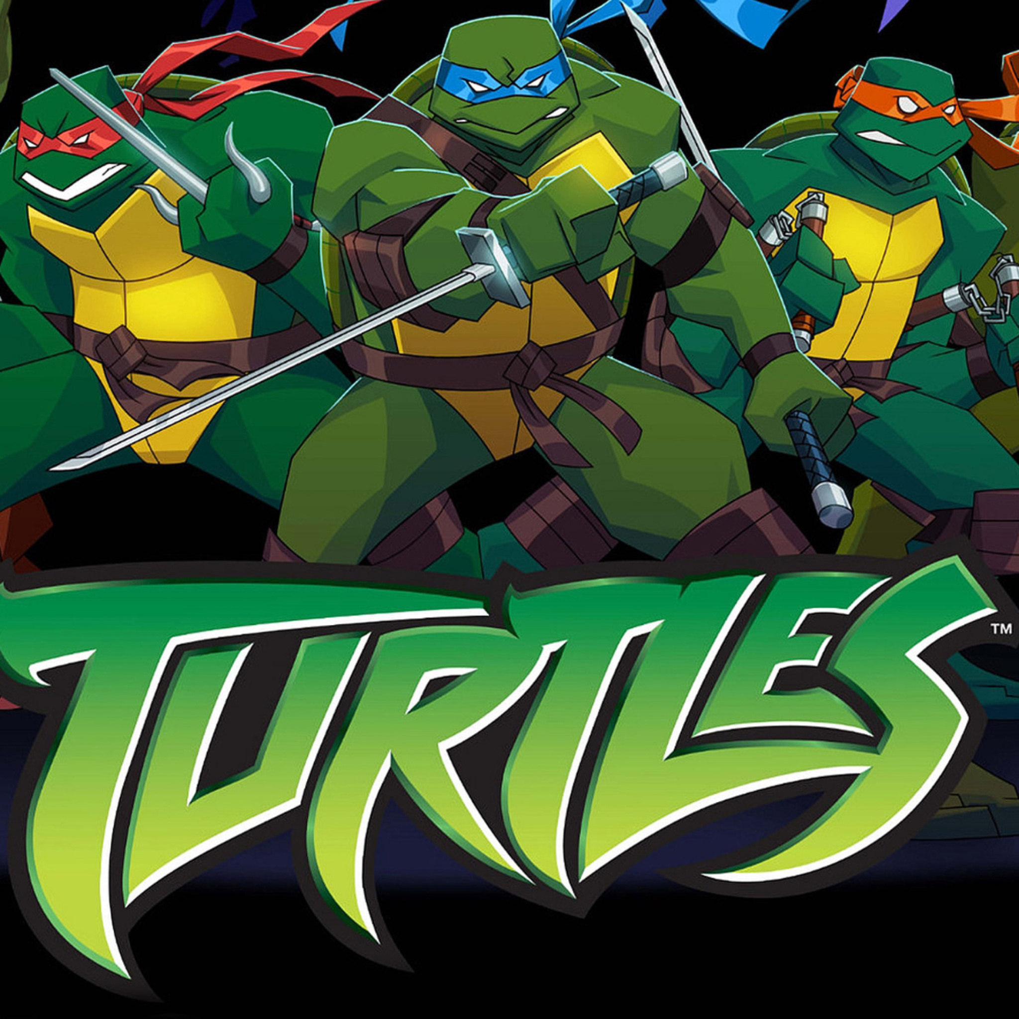 Fondo de pantalla Turtles Forever 2048x2048