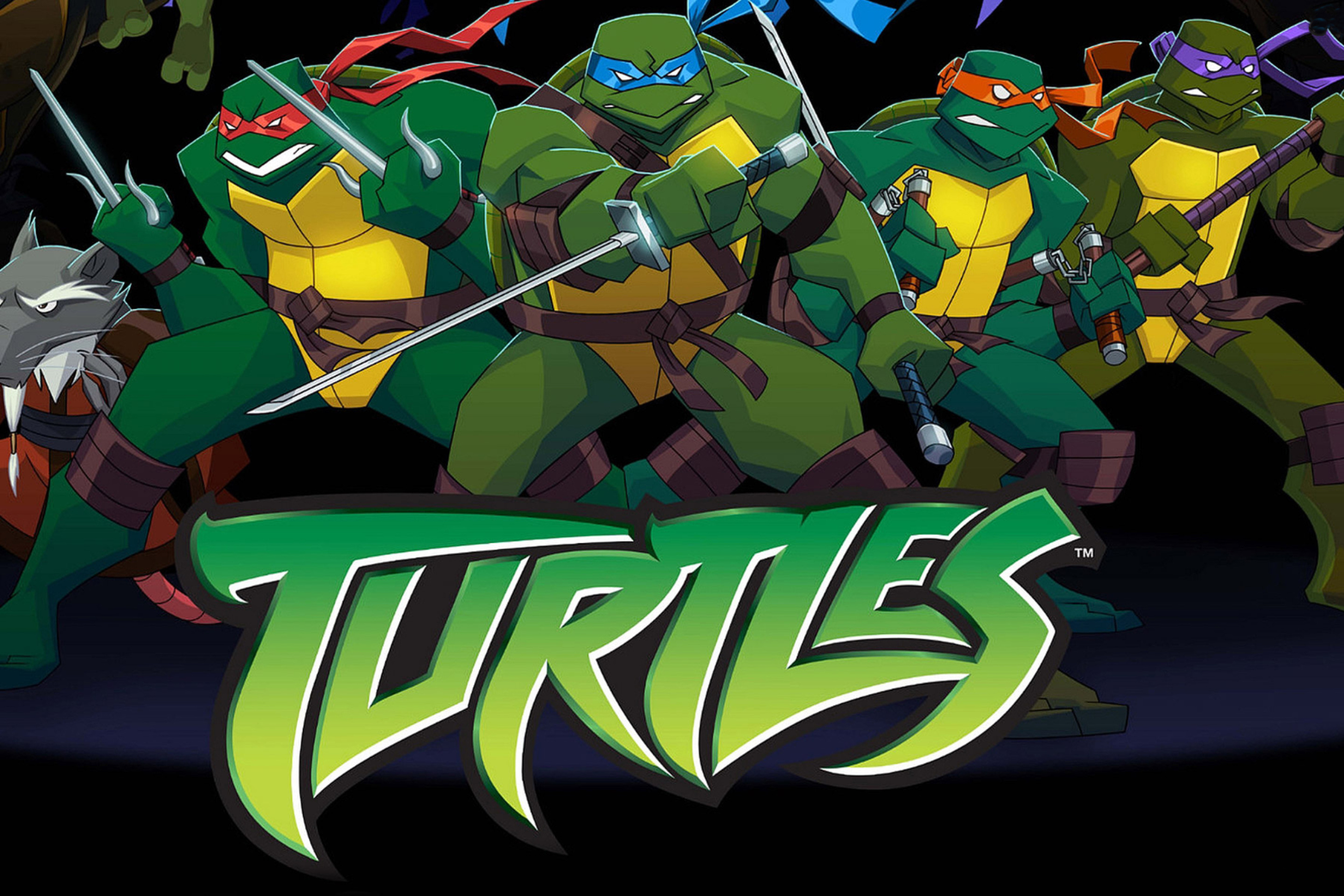 Screenshot №1 pro téma Turtles Forever 2880x1920