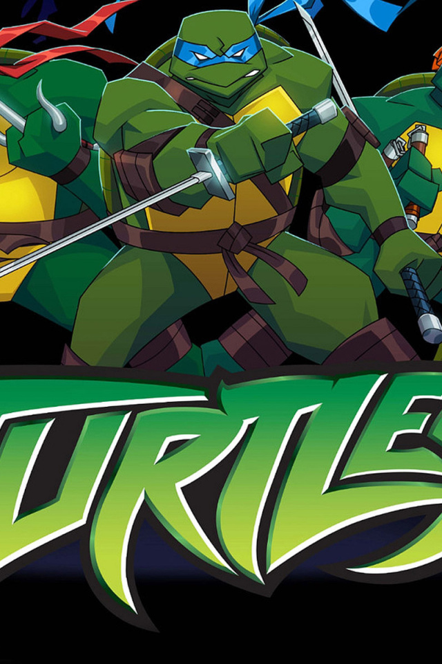Fondo de pantalla Turtles Forever 640x960