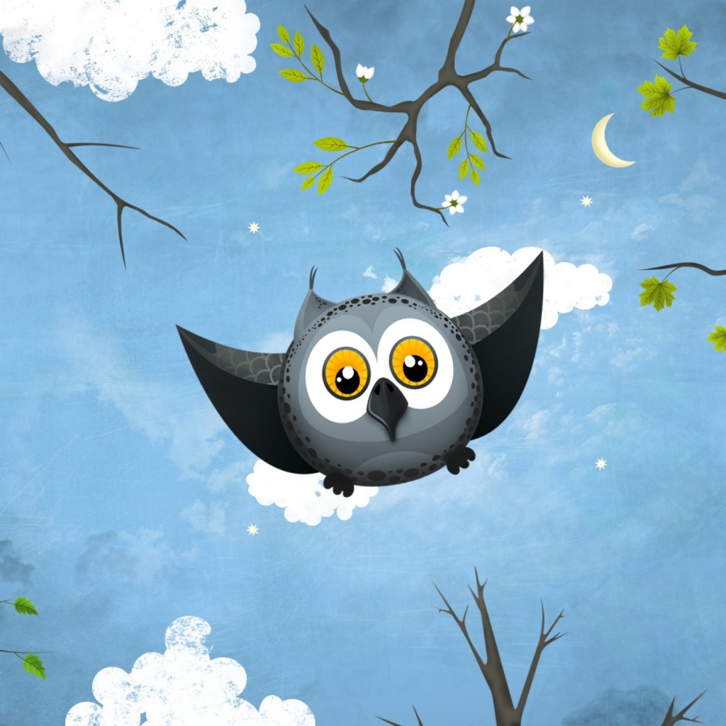 Screenshot №1 pro téma Cute Owl Art 1024x1024
