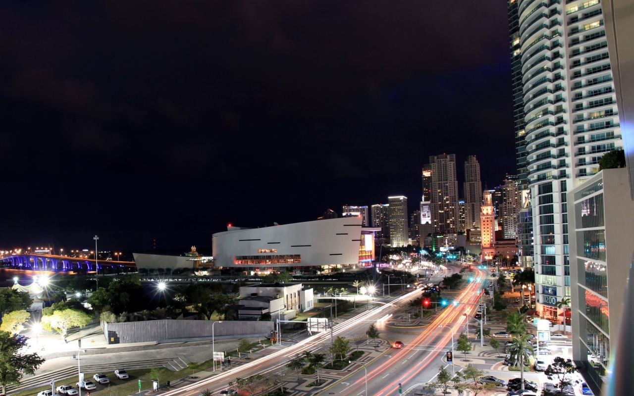 Screenshot №1 pro téma Miami City 1280x800