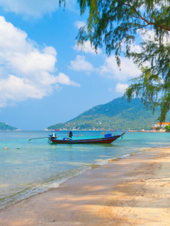 Fondo de pantalla Koh Tao Thailand 240x320