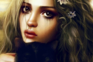 Blond Girl Wallpaper for Android, iPhone and iPad