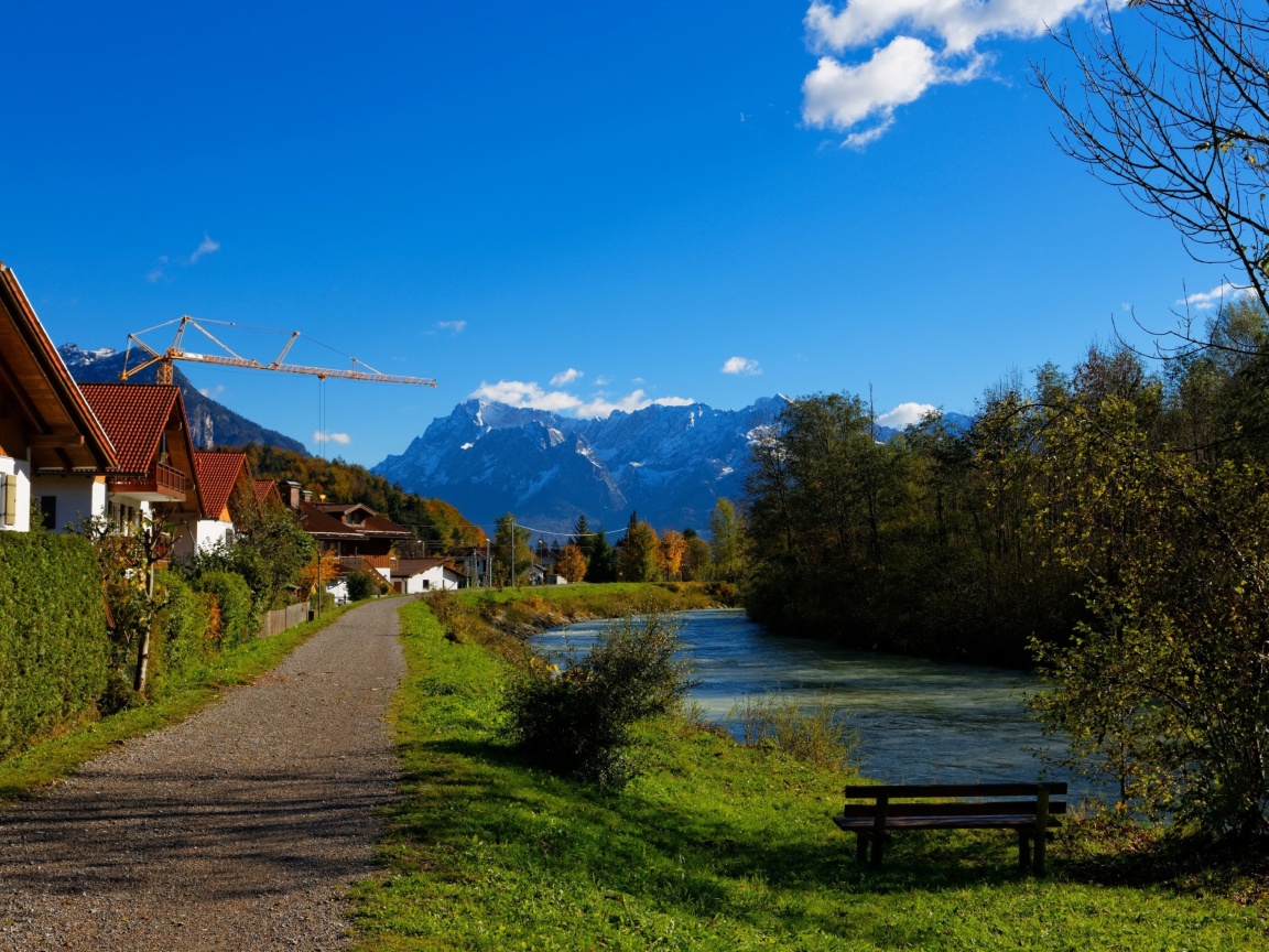 Das Oberau Germany Wallpaper 1152x864