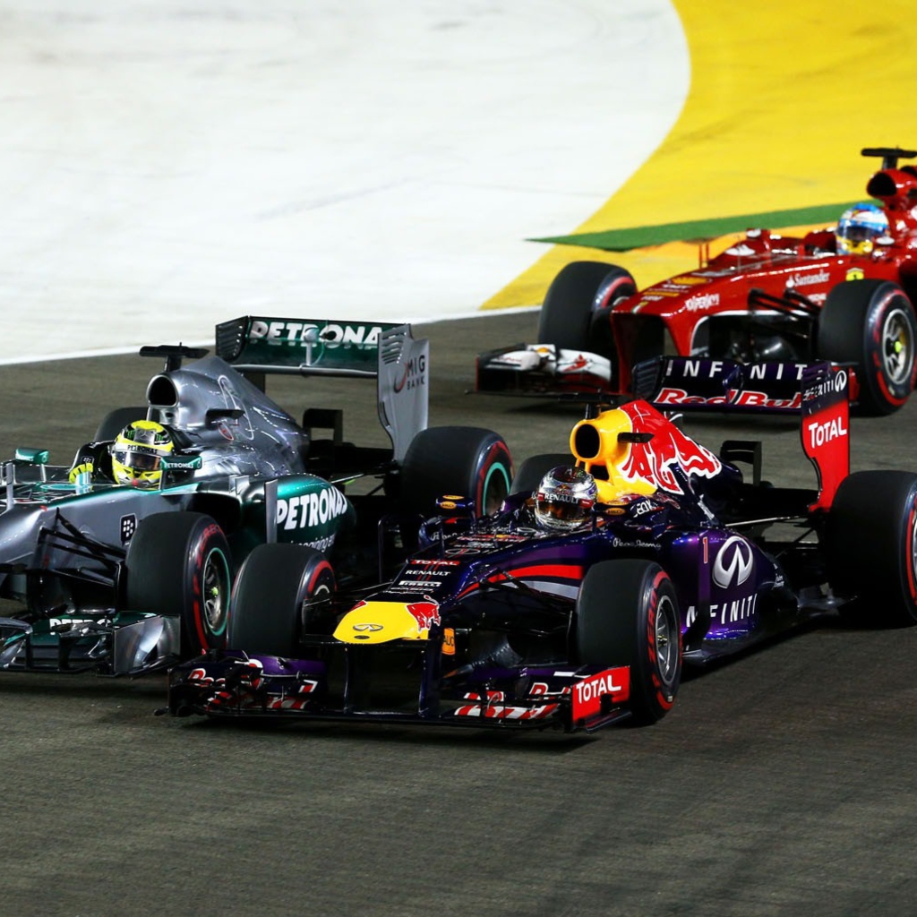 Обои Singapore Grand Prix - Formula 1 1024x1024