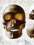 Fondo de pantalla Golden Bones 132x176