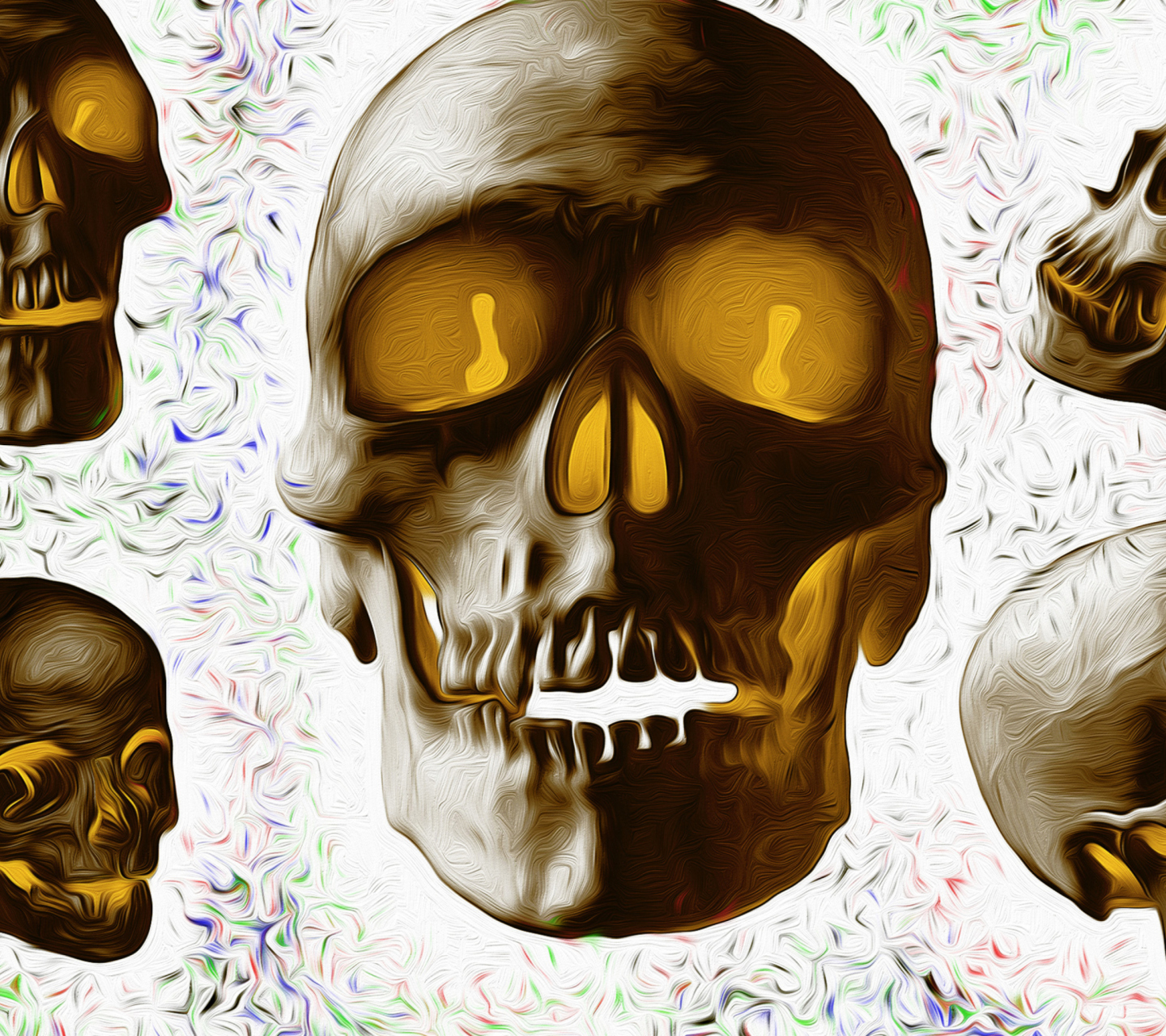 Das Golden Bones Wallpaper 1440x1280