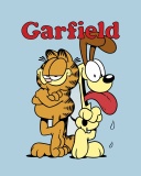 Garfield Cartoon screenshot #1 128x160