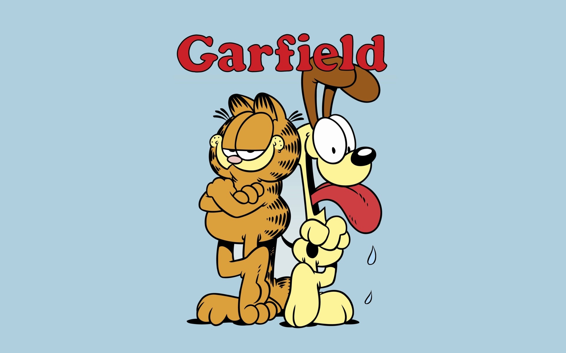 Обои Garfield Cartoon 1920x1200