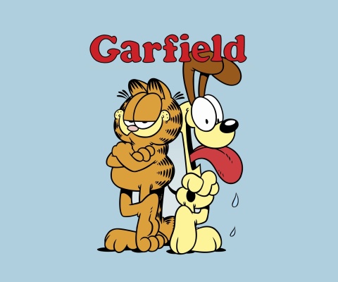 Sfondi Garfield Cartoon 480x400