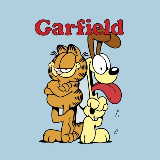 Обои Garfield Cartoon на телефон iPad
