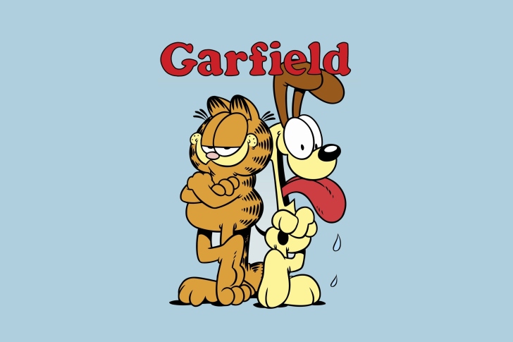 Das Garfield Cartoon Wallpaper