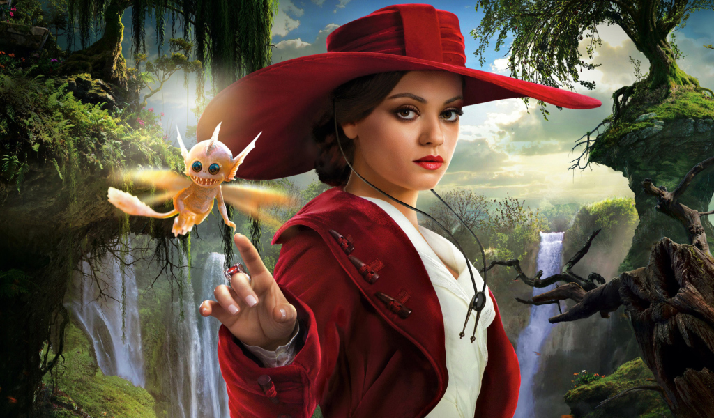 Screenshot №1 pro téma Mila Kunis In Oz The Great And Powerful 1024x600