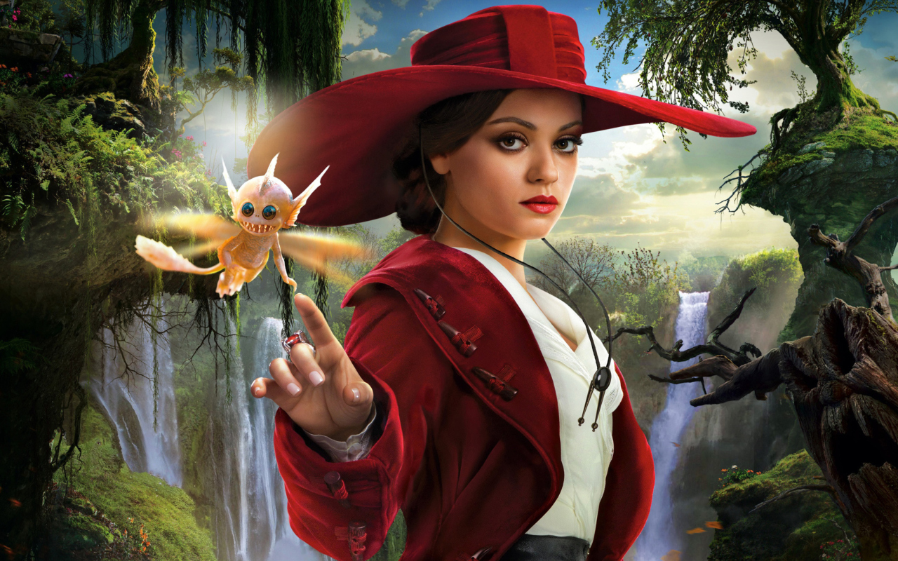 Das Mila Kunis In Oz The Great And Powerful Wallpaper 1280x800