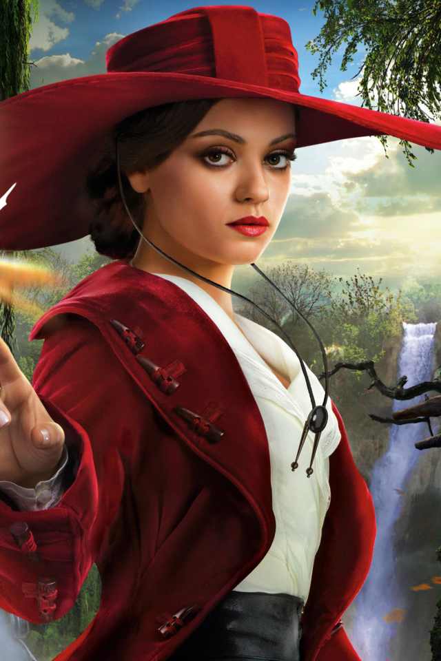 Das Mila Kunis In Oz The Great And Powerful Wallpaper 640x960