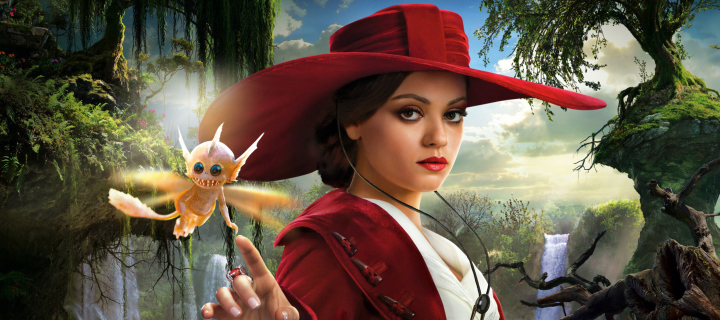 Screenshot №1 pro téma Mila Kunis In Oz The Great And Powerful 720x320