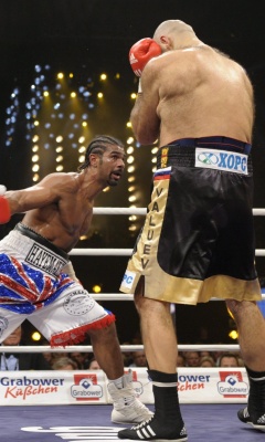 Valuev vs Haye screenshot #1 240x400