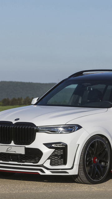 Das BMW X7 Lumma CLR Wallpaper 360x640